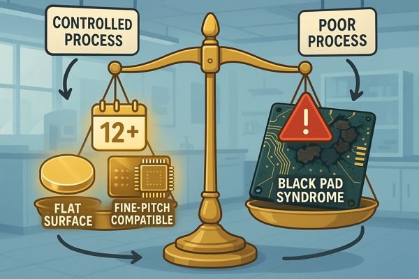 Controlled Process vs Black Pad Syndrome
