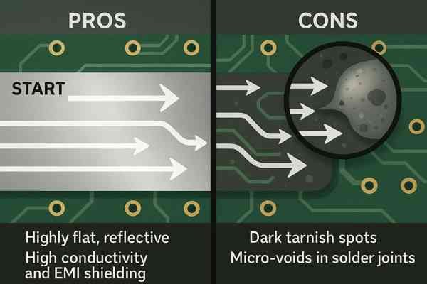 Immersion Silver PCB Pros and Cons