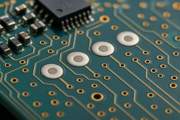 A high-density PCB with via-in-pad technology