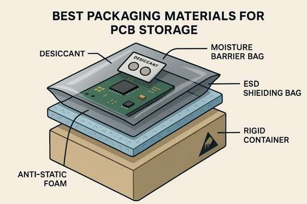 Best Packaging Materials for PCB Storage