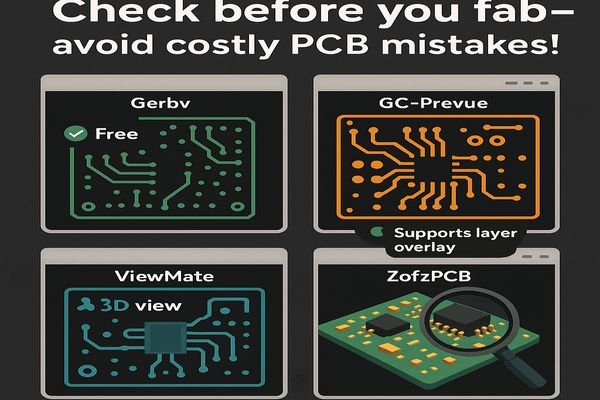 Gerber File Viewer Comparison