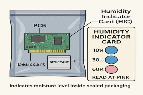 Humidity Indicator Card Diagram