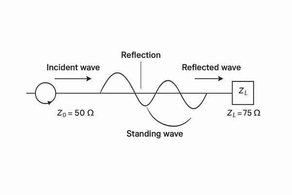 Impedance Reflection Standing Wave Diagram