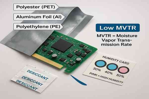 Moisture Barrier Bag Layers and PCB Protection