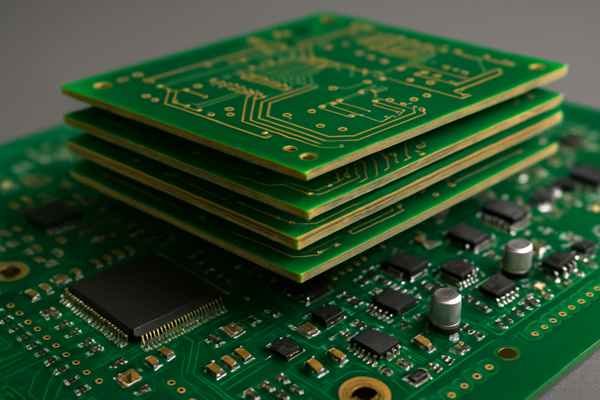 Multi Layer PCB Close Up