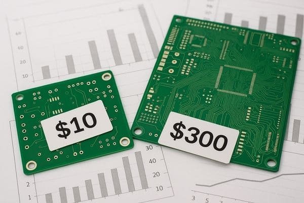 PCB Cost Comparison Prototype vs Complex