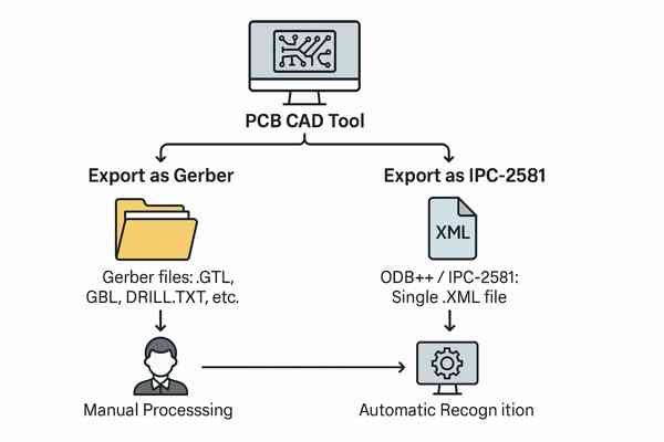 PCB File Export Comparison
