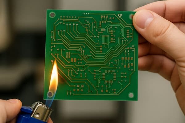 PCB Flame Resistance Test