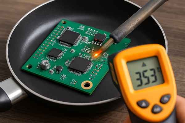 PCB Soldering Temperature Danger Teflon Limit