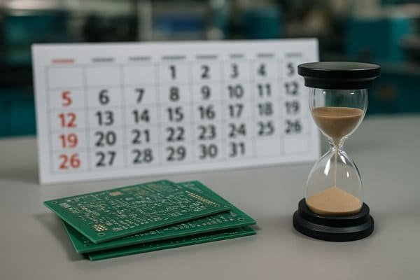 PCB Turnaround Time Concept