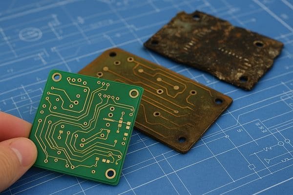 PCB lifespan stages blueprint comparison