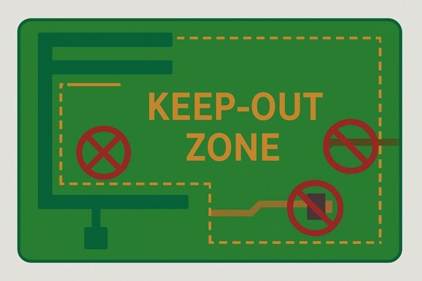 PCB Antenna Keep Out Zone