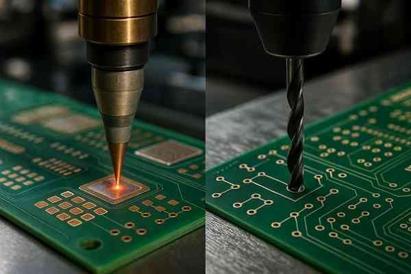 PCB Manufacturing Via Comparison