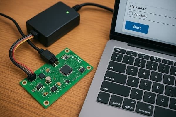 Programming Custom PCB with Debugger Tool