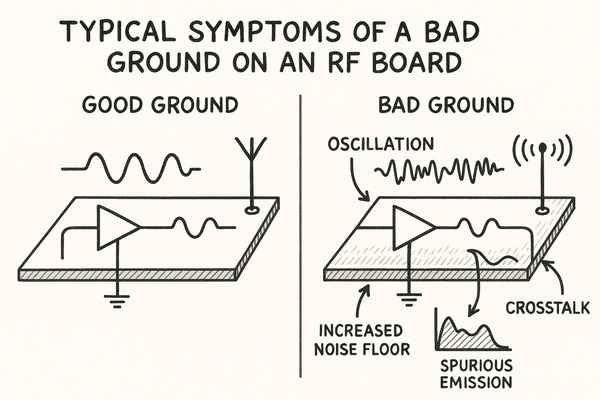 RF Grounding Issues Comparison