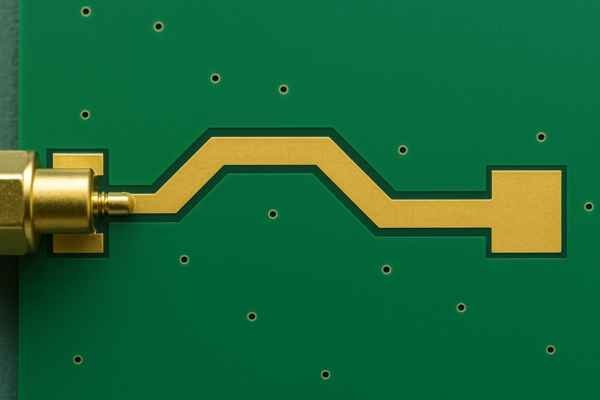 RF Impedance Matching Trace on PCB