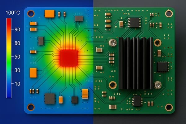 RF PCB Thermal Simulation vs Physical Design