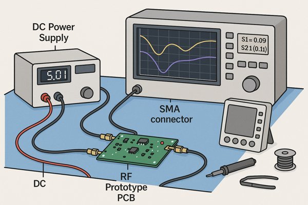 RF Prototype Test Bench Setup