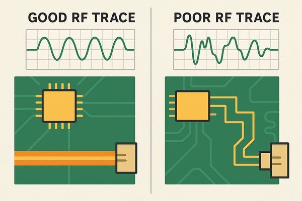 RF Trace Quality Comparison