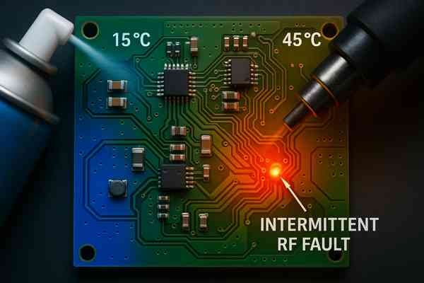 Thermal Diagnostic RF PCB Fault
