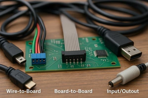Types of Cable Connectors on PCB