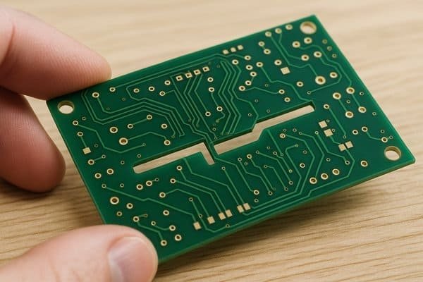 PCB with flex cuts