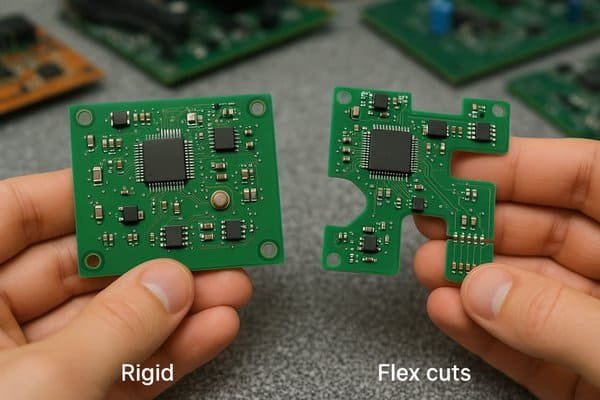 Rigid vs. Flex Cut PCB Comparison