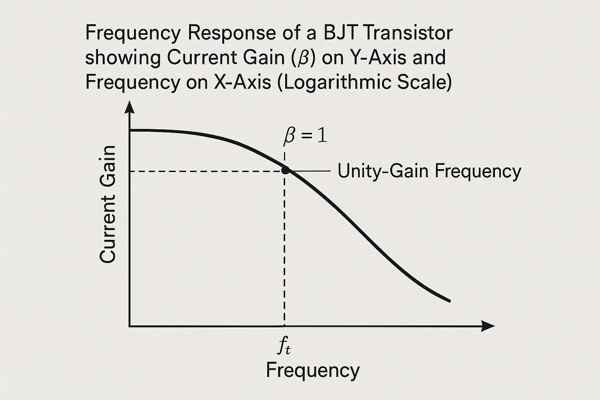 BJT Frequency Response Unity Gain