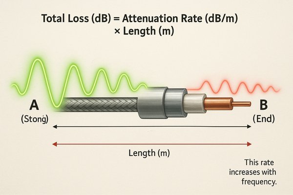 Coaxial Cable Signal Attenuation
