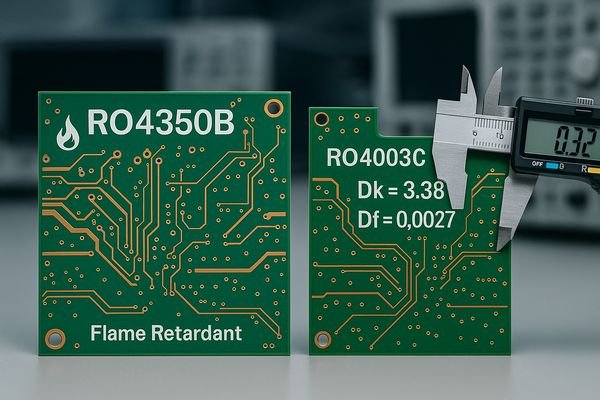 Comparison of RO4350B and RO4003C PCB Materials
