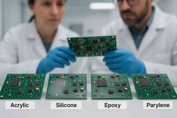 Conformal Coatings Comparison on Circuit Boards