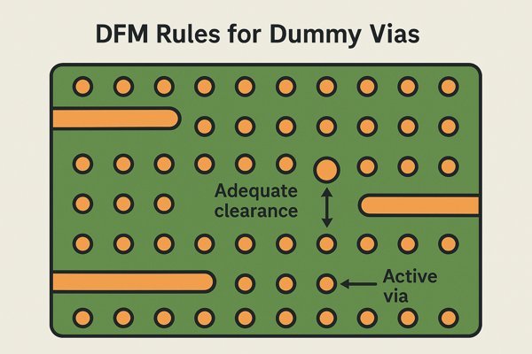 DFM Guidelines for Dummy Via Placement