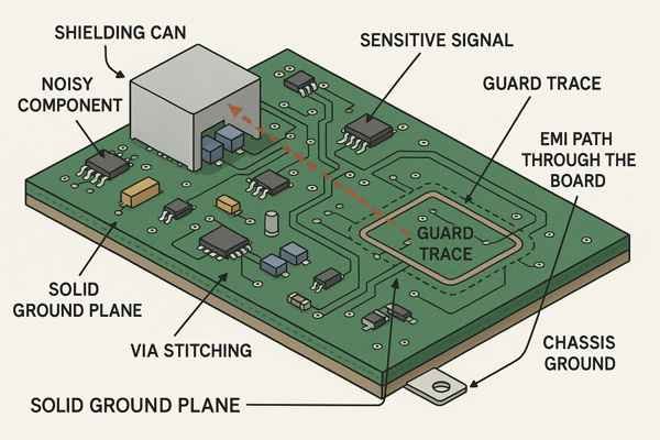 EMI Protection PCB Overview