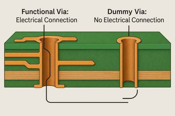 Functional vs Dummy Via Comparison