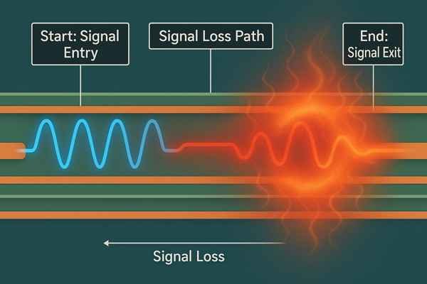 High-Frequency Signal Degradation Due to Dielectric Loss