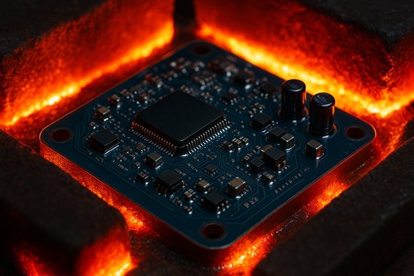 High-Temperature Endurance of a Conformally Coated Circuit Board
