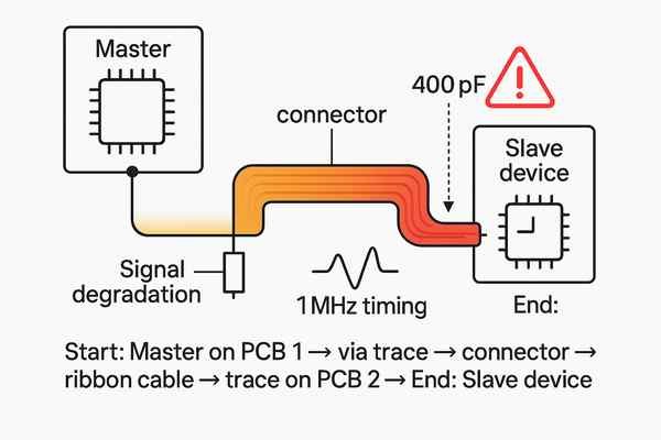 I²C Bus Capacitance and Signal Integrity Warning