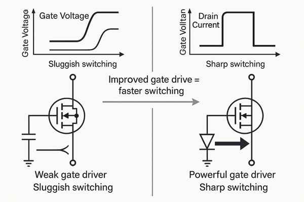 MOSFET Gate Drive Comparison