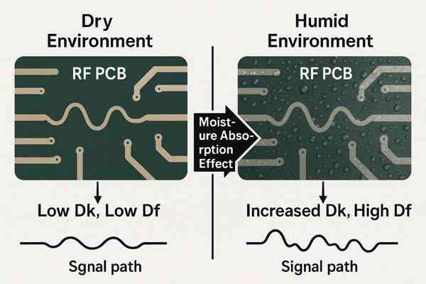 Moisture Absorption Effect on RF PCB