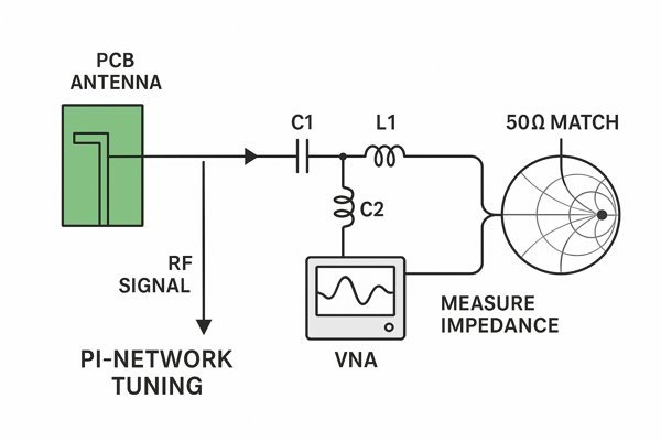 PCB Antenna Tuning Diagram