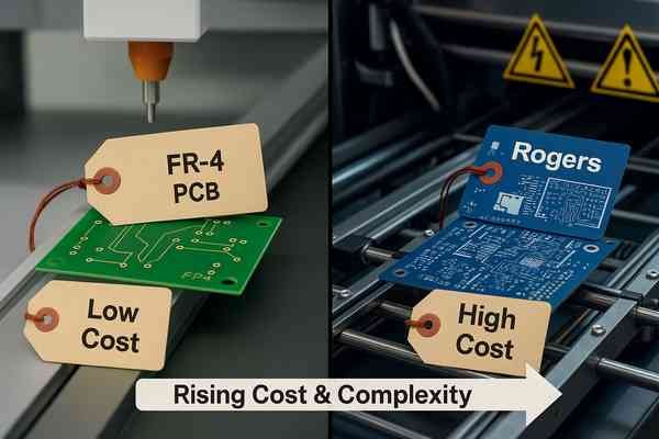 PCB Cost Complexity Comparison