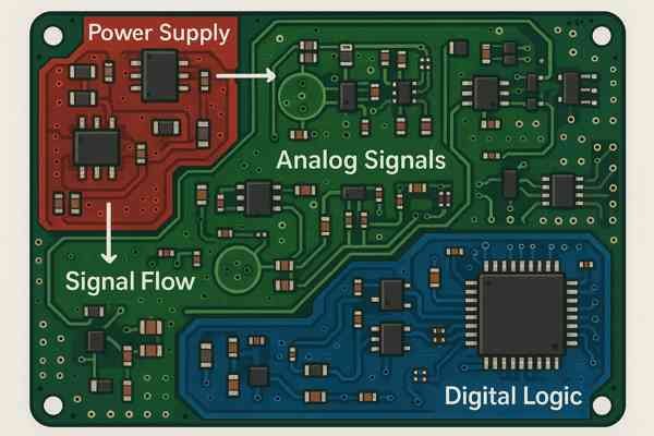 PCB Functional Zones Overview