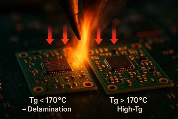 PCB Heat Resistance Comparison Under Soldering