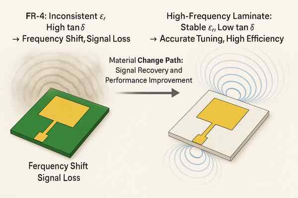 PCB Antenna Material Comparison