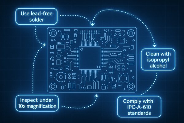 PCB Assembly Annotation Illustration