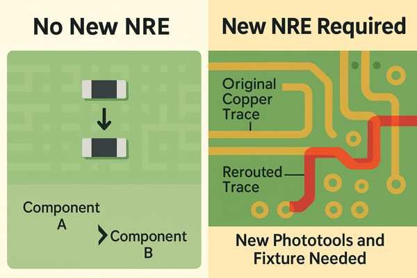 PCB Change NRE Comparison