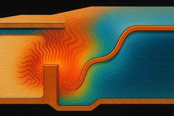 PCB Cross Section Heat Impedance
