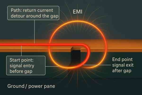 Return Current EMI Detour
