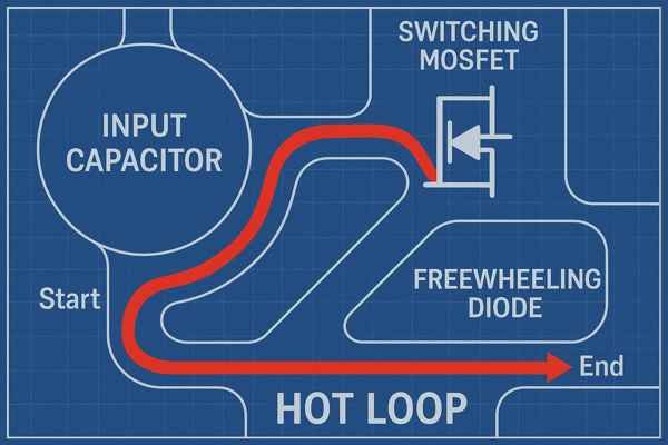 SMPS Hot Loop PCB Blueprint