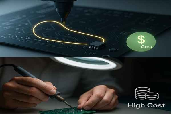 Automated SMT vs Manual THT